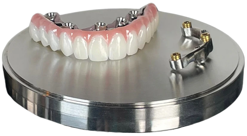 All On 4 with titanium bar