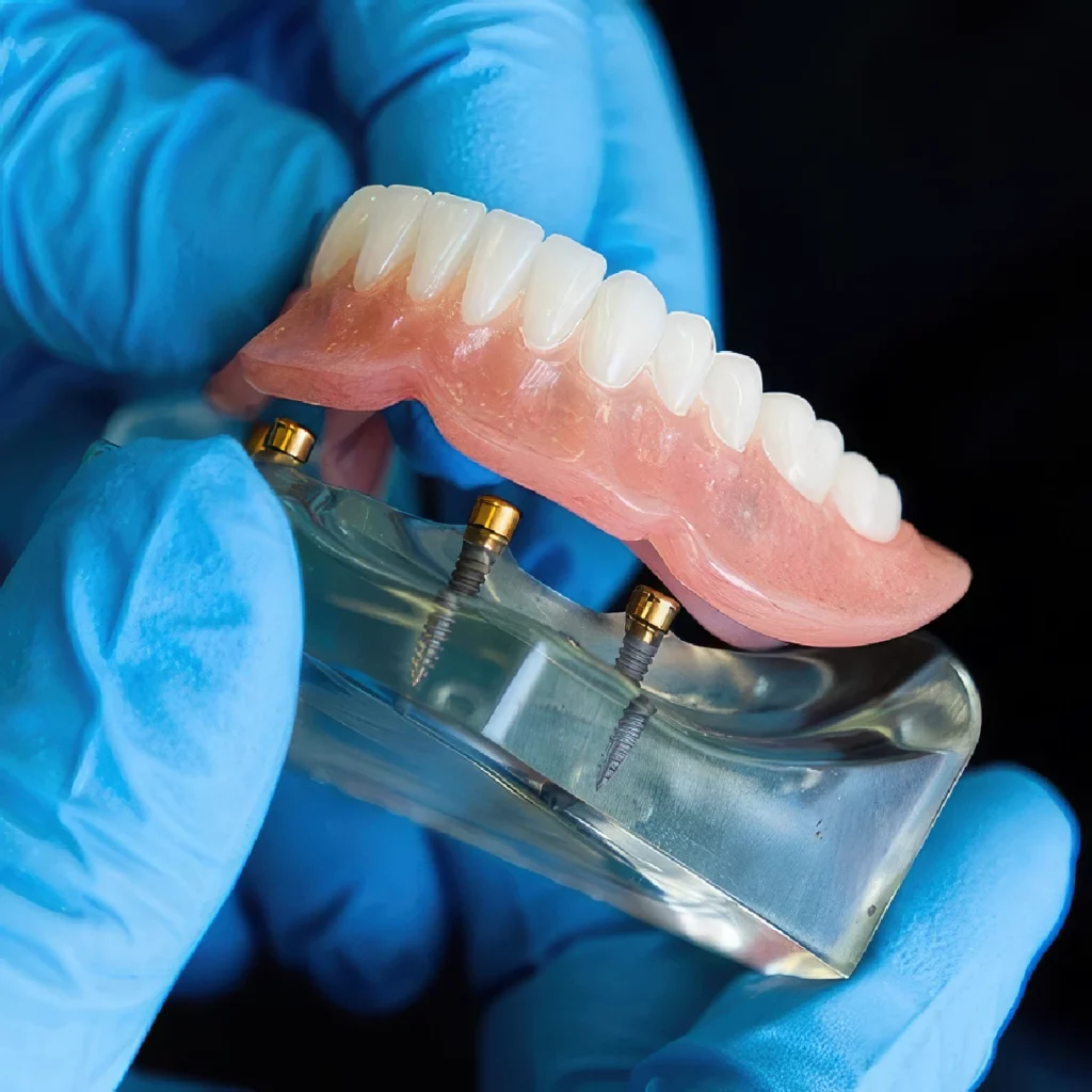 Snap-In Implant Denture